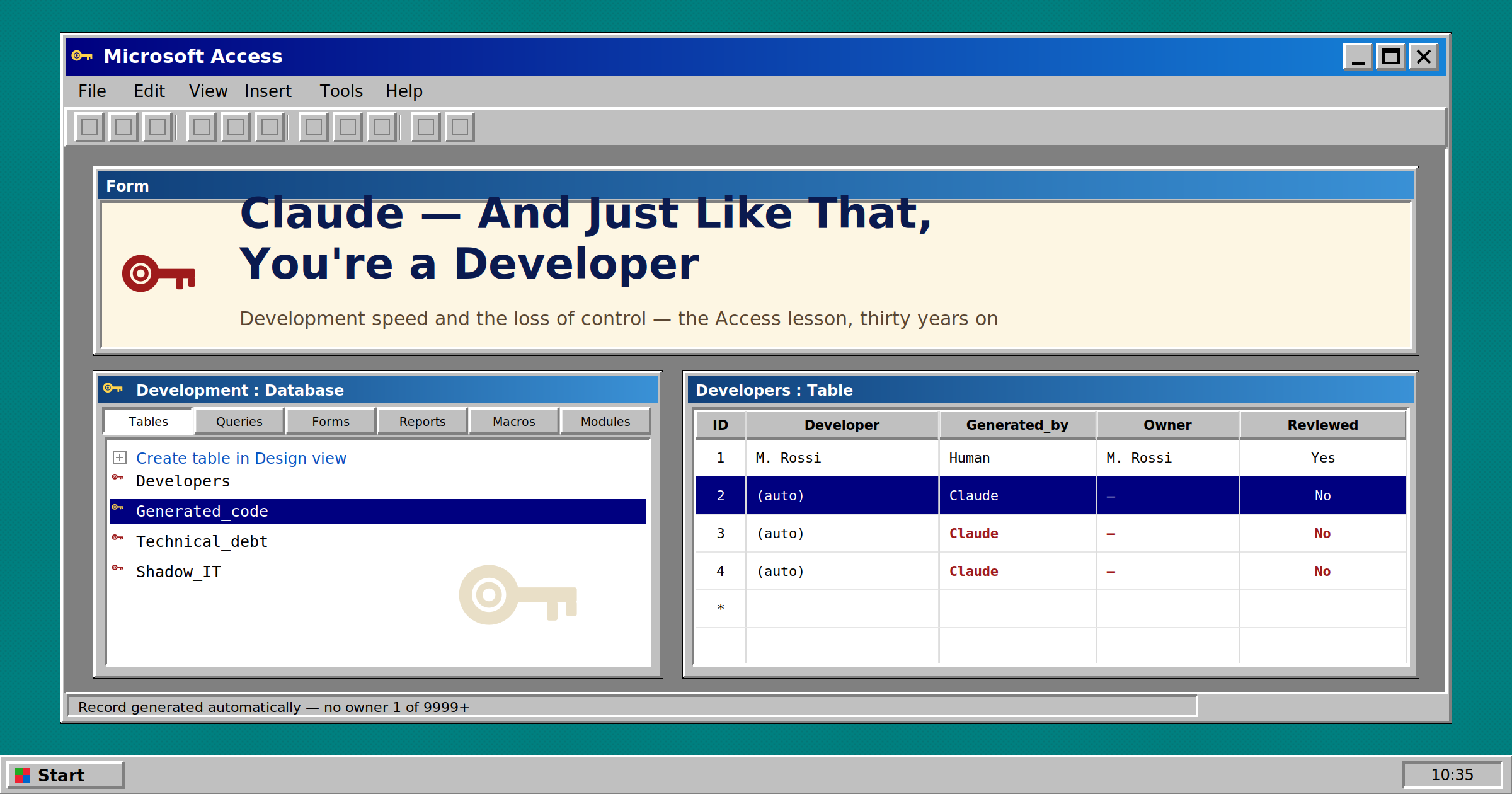Claude — And Just Like That, You're a Developer